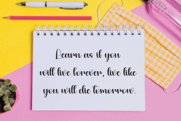 Blue Magnolia Font - Preview 2