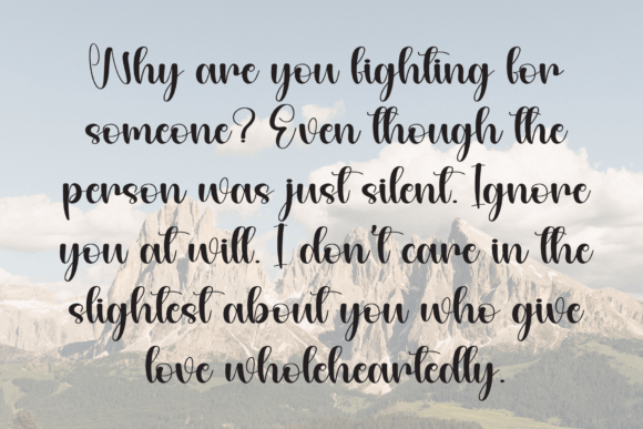 Blue Magnolia Font - Preview 5