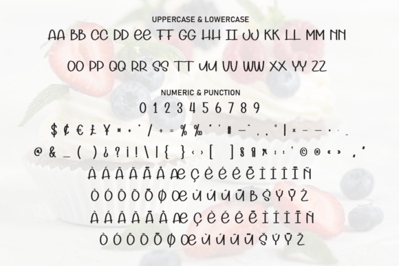 Cupcake Font - Preview 6