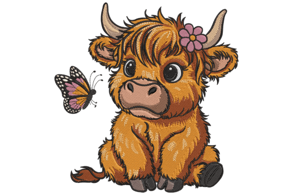 Cute Highland Cow