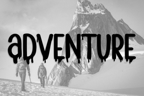 Drip Font - Preview 1
