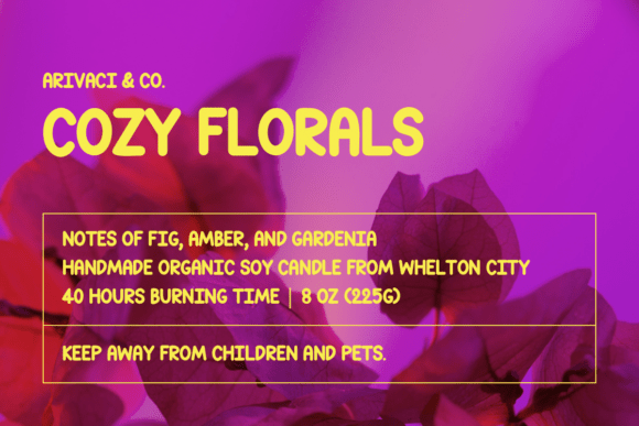 Fancy Book Font PNG with transparent background - Preview 2