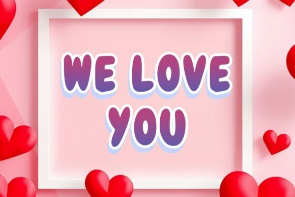 Honey Bubbles Font PNG with transparent background - Preview 2