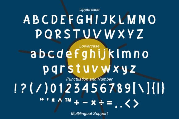Maipond Font PNG with transparent background - Preview 3