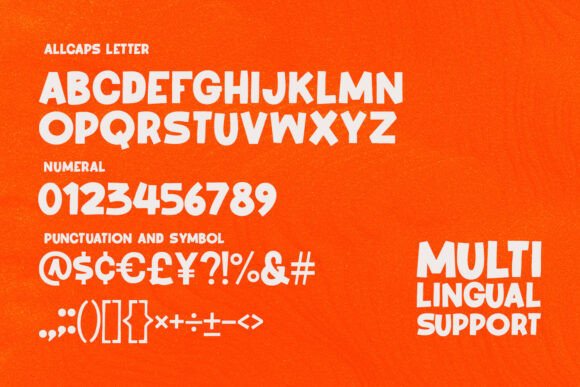 Merfona Font PNG with transparent background - Preview 5