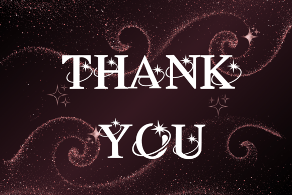 Nova Glow Magic Font PNG with transparent background - Preview 5