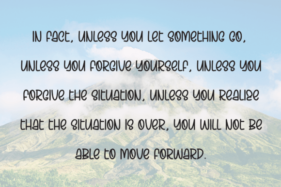 Outside Modern Font font preview - 5