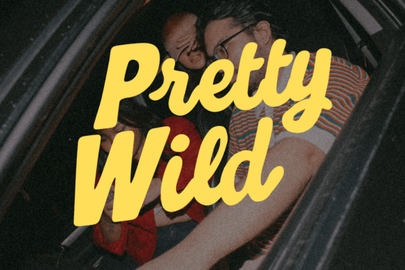 Peachy Rebels Font PNG with transparent background - Preview 4