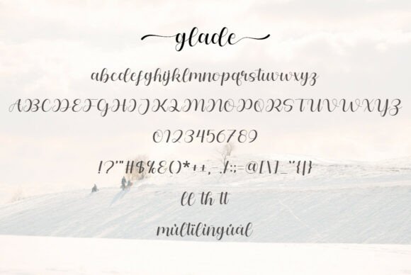 Glade Font - Preview 5