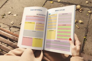 2026 Bible Study Journal Canva Graphic by designmela01 · Creative Fabrica