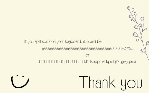 Baretype Font - Preview 3