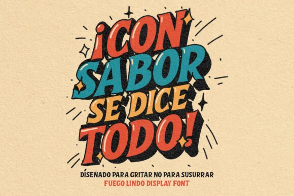 Fuego Lindo Font - Preview 4