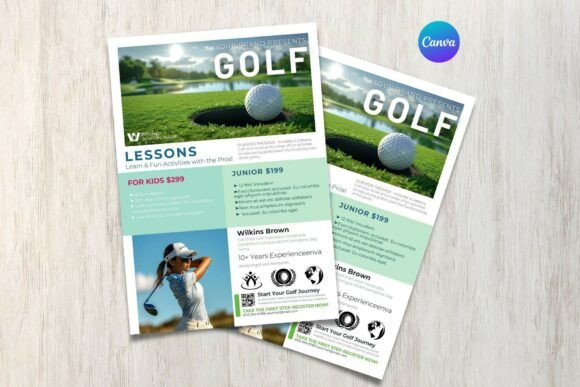 Golf Tournament Flyer Template