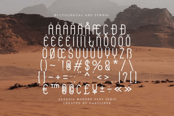 Agnesia Font - Preview 5