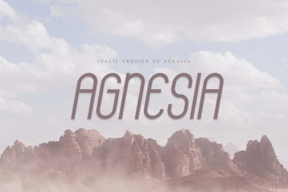 Agnesia Font - Preview 6