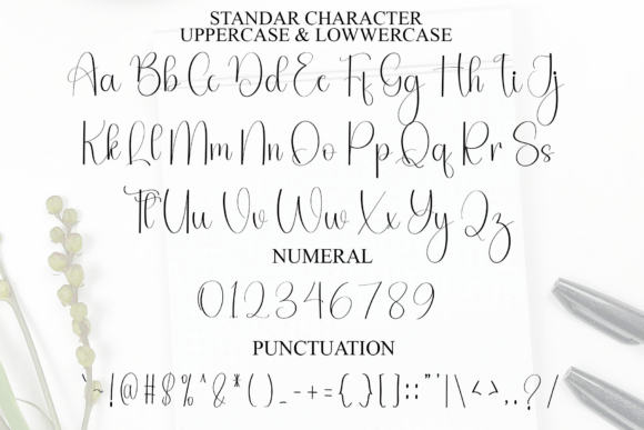 Alphabet Handwriting Font - Preview 4