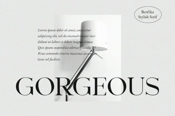 Benfika Font - Preview 2