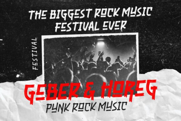 Bhore Punk Font - Preview 5