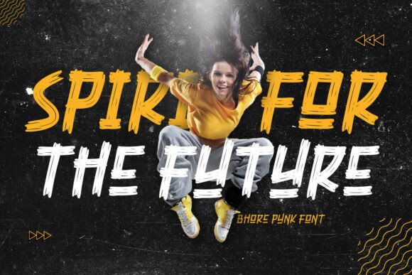Bhore Punk Font - Preview 6