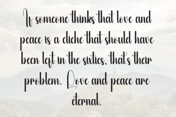 Copywritten Font - Preview 5