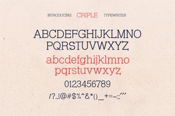 Criple Font - Preview 4