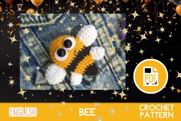 Crochet Bee Toy / Pattern PDF Amigurumi