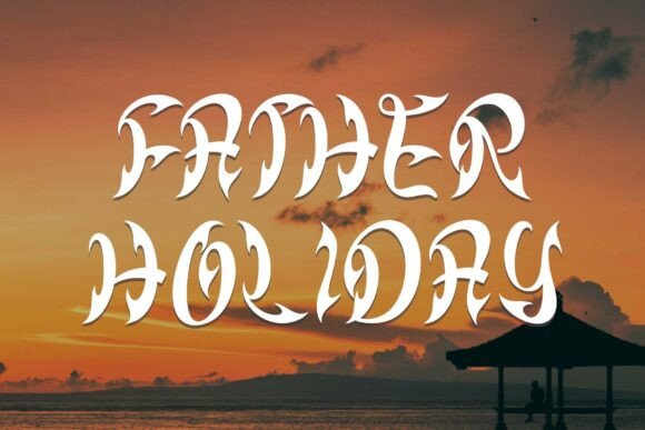 Dark Summer Font - Preview 2