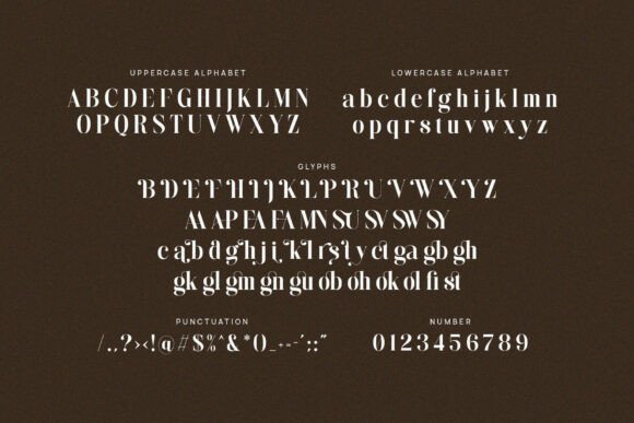 Dinglist Font PNG with transparent background - Preview 4