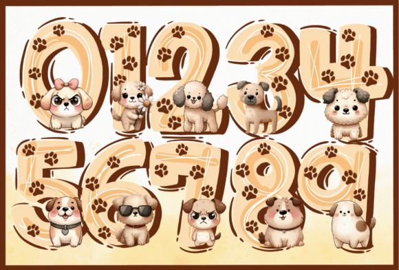 Doggy Style Font PNG with transparent background - Preview 2