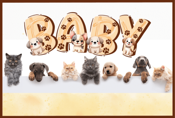 Doggy Style Font PNG with transparent background - Preview 3