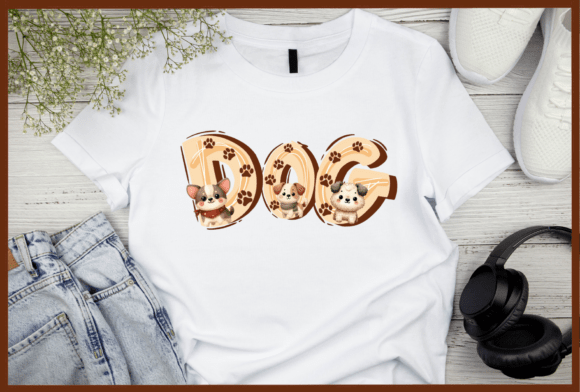 Doggy Style Font PNG with transparent background - Preview 4