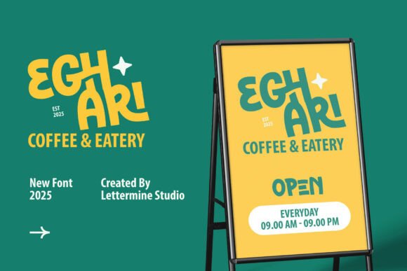 Eghari Font - Preview 4