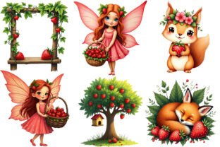 Garden Fairy Clipart PNG Graphic by NataClipArts · Creative Fabrica