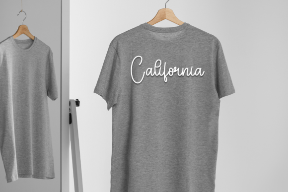 Gradually Font PNG with transparent background - Preview 3
