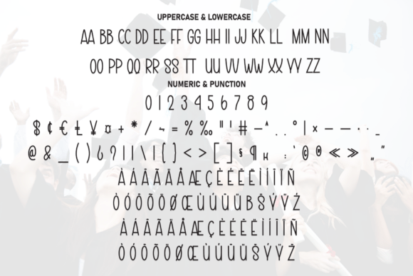 Graduation Font - Preview 6