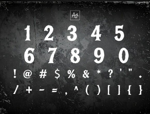 Horror Halloween Font - Preview 2