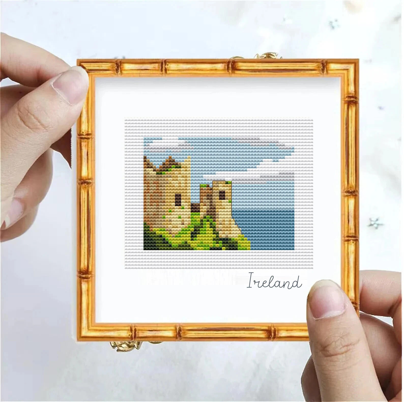 Ireland Castle Cross Stitch Pattern