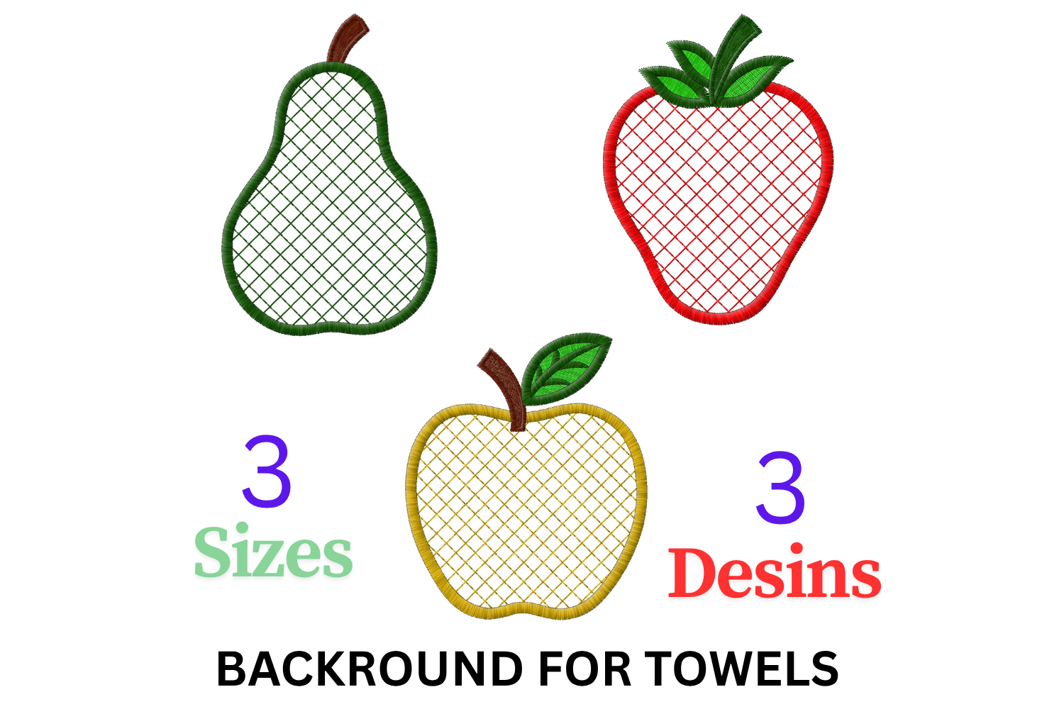 Knockdown Stitch Backgrounds