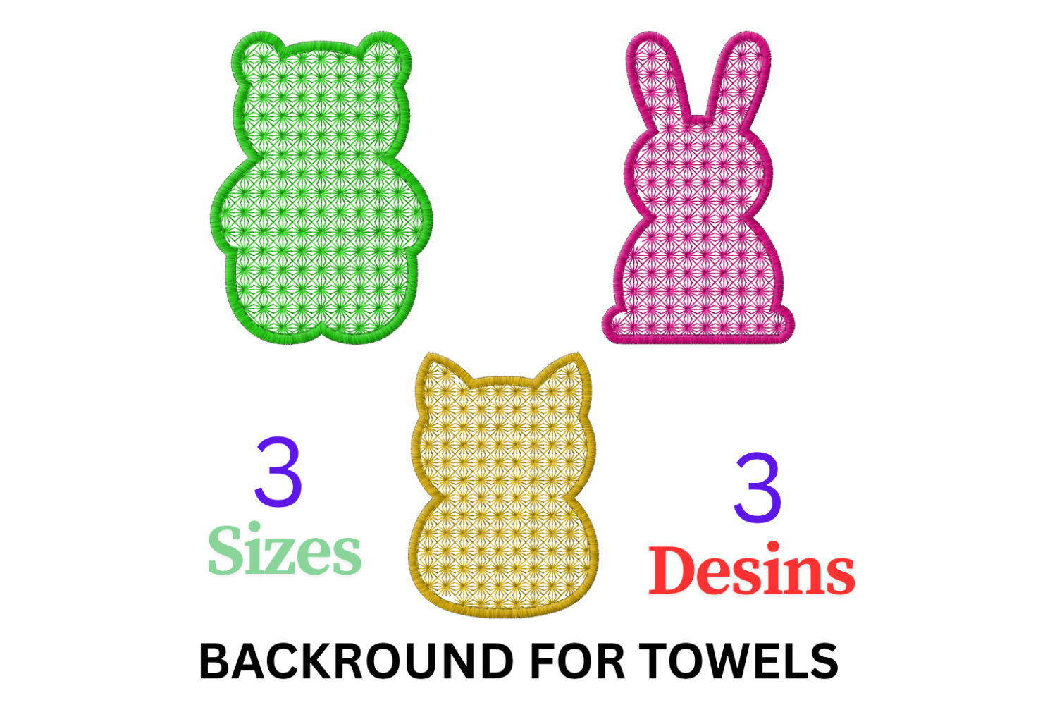 Knockdown Stitch Backgrounds