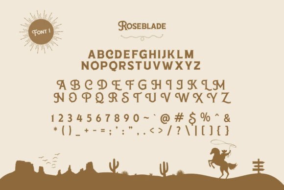 Lasso Lore Font font preview - 2