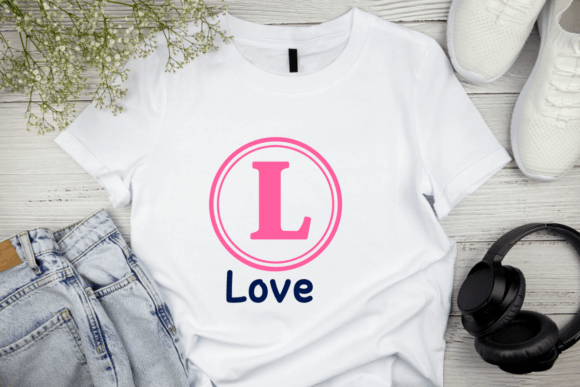 Monogram Sticker Family Font PNG with transparent background - Preview 3