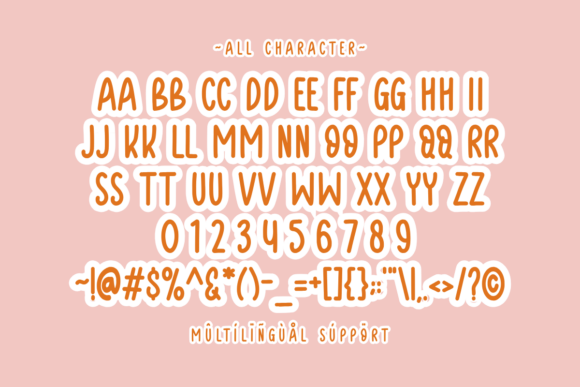 School Journal Font PNG with transparent background - Preview 1