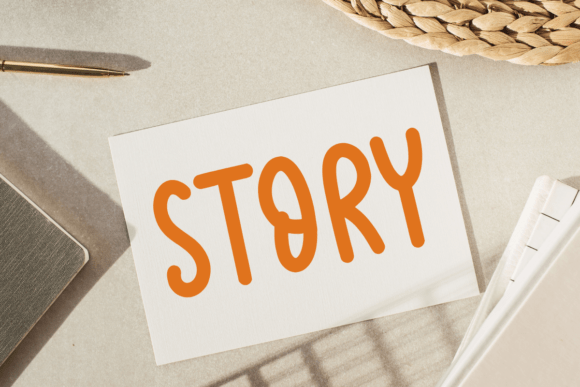 School Journal Font PNG with transparent background - Preview 5