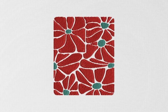 Abstract Floral Motif