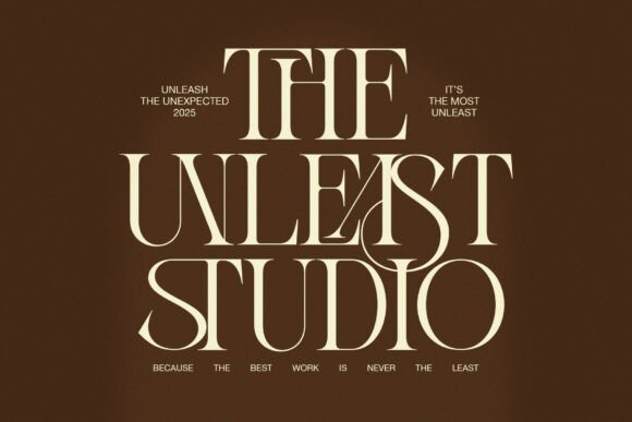 Amsio Elegant Serif Font - Preview 1