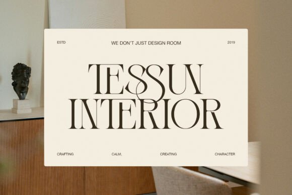 Amsio Elegant Serif Font - Preview 3