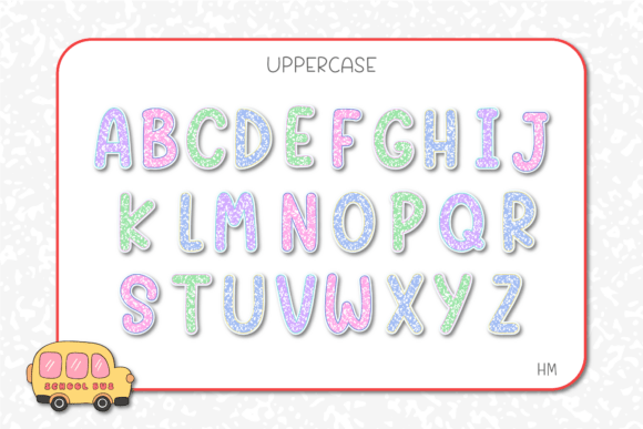 Back to School Font - Preview 1