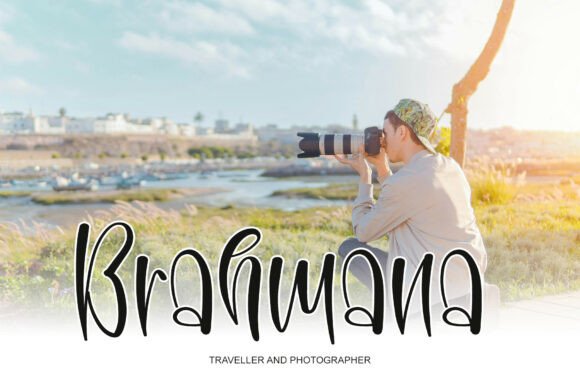 Background California Font - Preview 4