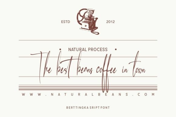 Berltingka Font - Preview 3
