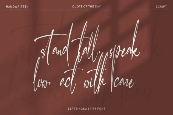 Berltingka Font - Preview 5